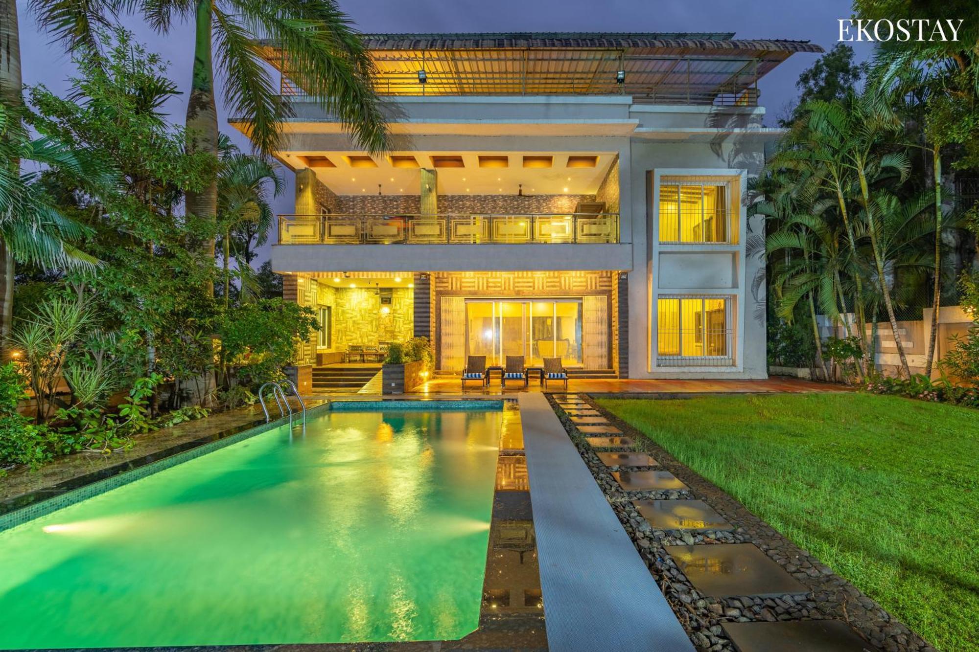 Eko Stay Gold- Chestnut Villa Karjat Exteriér fotografie